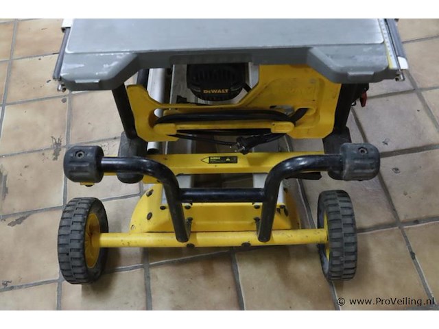 Dewalt dwe7485 -qs zaagtafel type 3 - afbeelding 5 van  6