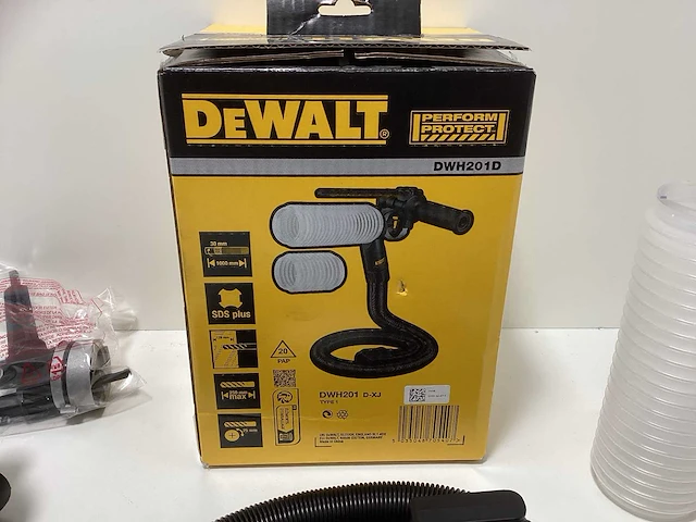 Dewalt dwh201d sds-plus stofafzuigsysteem voor boor- en breekhamers - 16mm - afbeelding 7 van  9