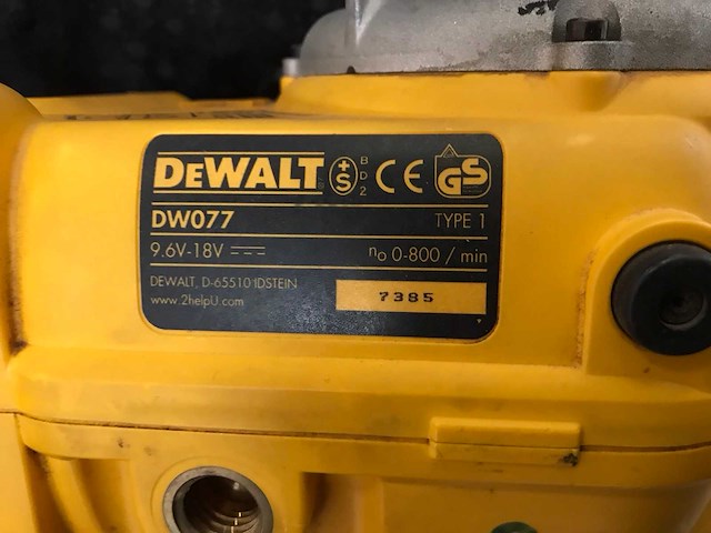 Dewalt dwo77 bouwlaser - afbeelding 1 van  1