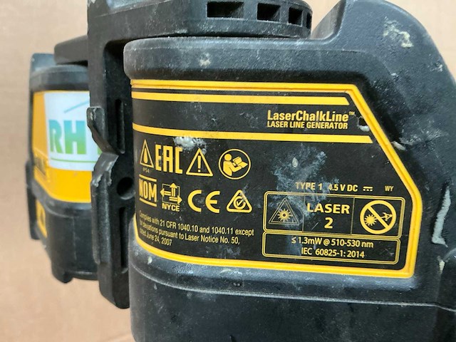 Dewalt dwq88cg bouwlaser - afbeelding 5 van  7