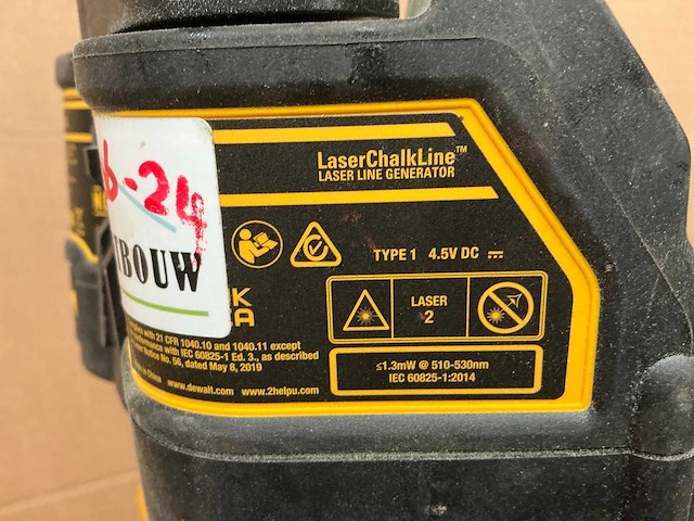 Dewalt dwq88cg bouwlaser - afbeelding 6 van  7