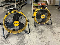 Dewalt dxf1853 ventilator (2x) - afbeelding 1 van  10