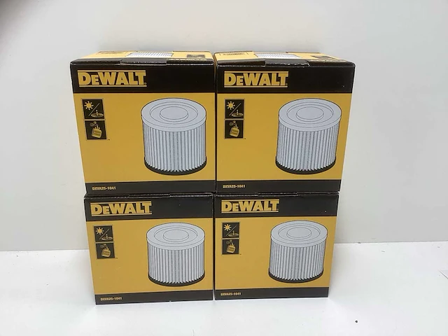 Dewalt dxva25-1041 cartridge filter voor bouwstogzuigers (4x) - afbeelding 5 van  5