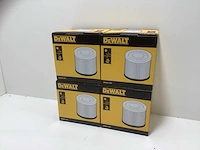 Dewalt dxva25-1041 cartridge filter voor bouwstogzuigers (4x) - afbeelding 1 van  5