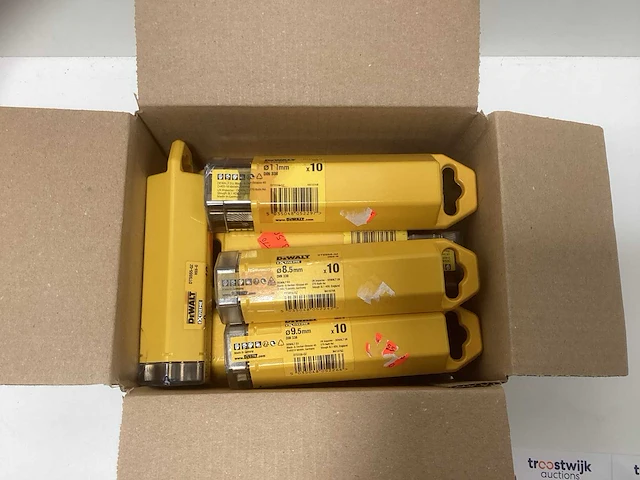 Dewalt extreme hss-g metaalboren partij - doos vol met 10-packs van diverse maten - afbeelding 5 van  5