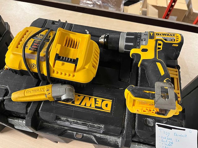 Dewalt gereedschap in koffer (3x) - afbeelding 4 van  5
