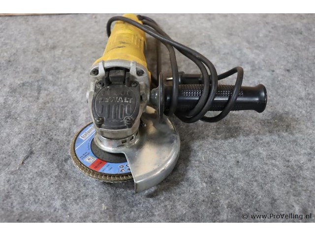 Dewalt haakse slijper dwe4057-qs, type 1, 800w - afbeelding 2 van  6