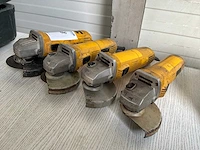 Dewalt haakse slijpmachine (4x)