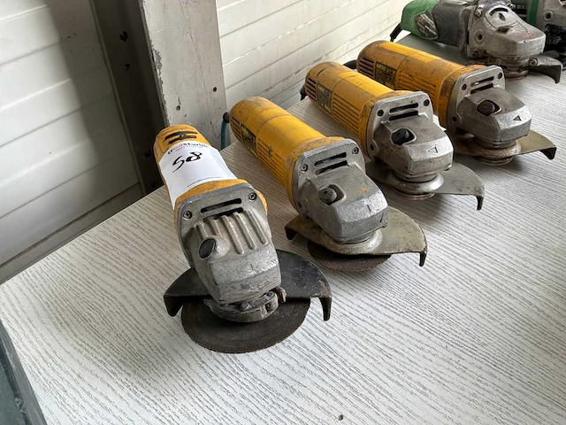 Dewalt haakse slijpmachine (4x) - afbeelding 2 van  6