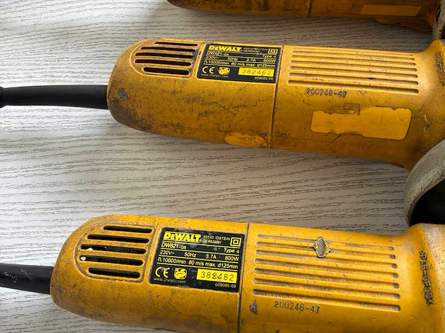 Dewalt haakse slijpmachine (4x) - afbeelding 4 van  6