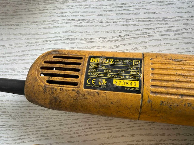 Dewalt haakse slijpmachine (4x) - afbeelding 5 van  6