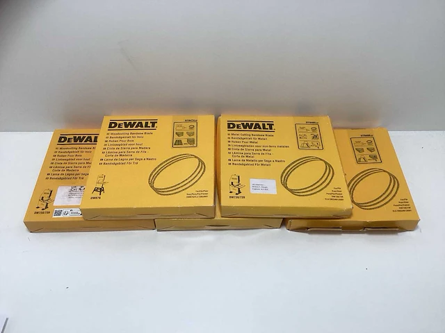 Dewalt lintzaagbladen 5-delig (dw738, dw739 & dw876) - afbeelding 6 van  6