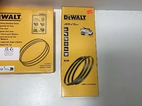 Dewalt lintzaagbladen / bandzaagbladen set - 4-delig (3x band & 1x lint) (3x) - afbeelding 10 van  11
