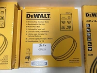 Dewalt lintzaagbladen / bandzaagbladen set - 4-delig (3x band & 1x lint) - afbeelding 7 van  9