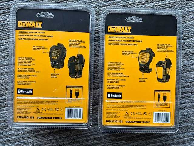 Dewalt luidspreker (2x) - afbeelding 2 van  2