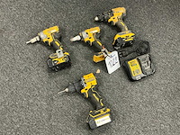 Dewalt schroefboormachine (4x) - afbeelding 1 van  8
