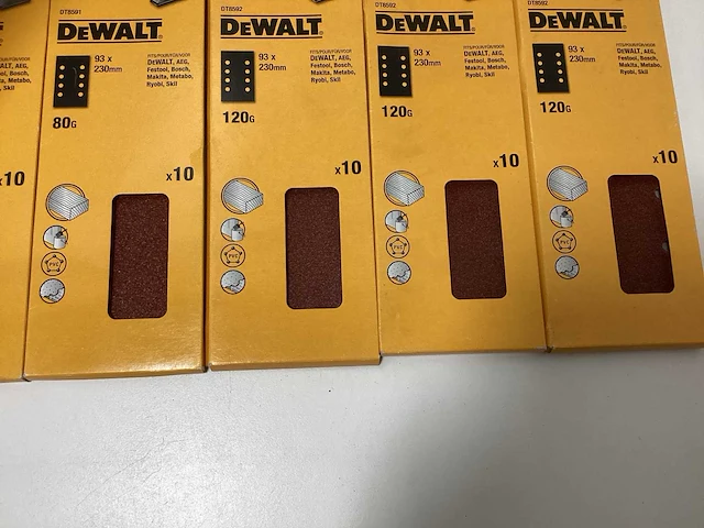 Dewalt schuurpapier - afbeelding 4 van  4