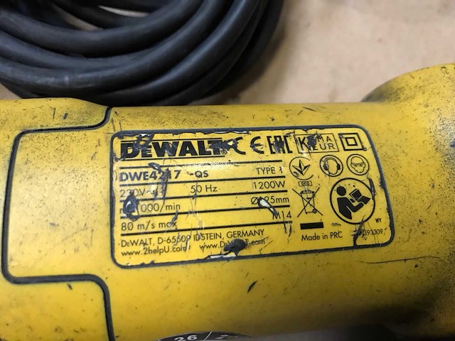 Dewalt slijpmachine (2x) - afbeelding 1 van  1