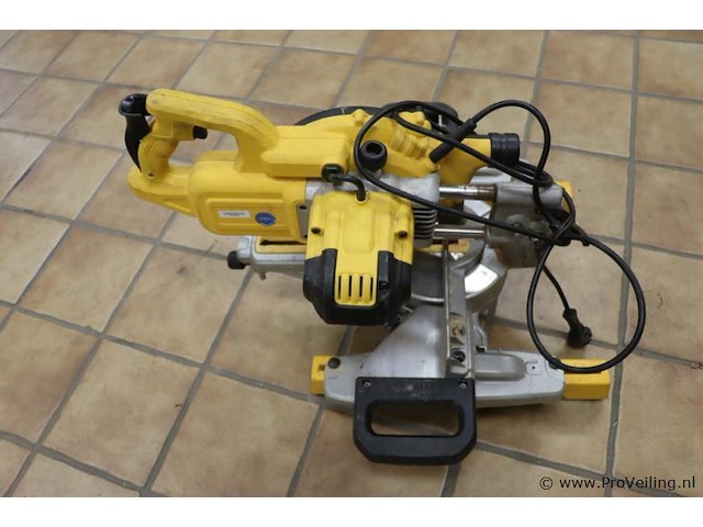 Dewalt telescopische afkort- en verstekzaag dws774-qs, type 1 - afbeelding 3 van  7