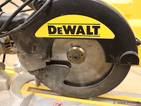 Dewalt telescopische afkort- en verstekzaag dws774-qs, type 1 - afbeelding 6 van  7