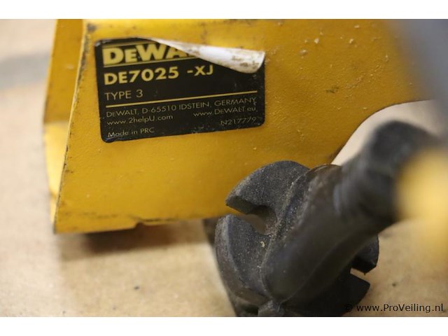 Dewalt telescopische afkort- en verstekzaag dws774-qs, type 1 - afbeelding 7 van  7