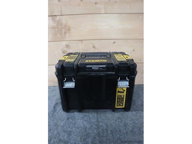 Dewalt tstak gereedschapskoffer (leeg) - afbeelding 1 van  3