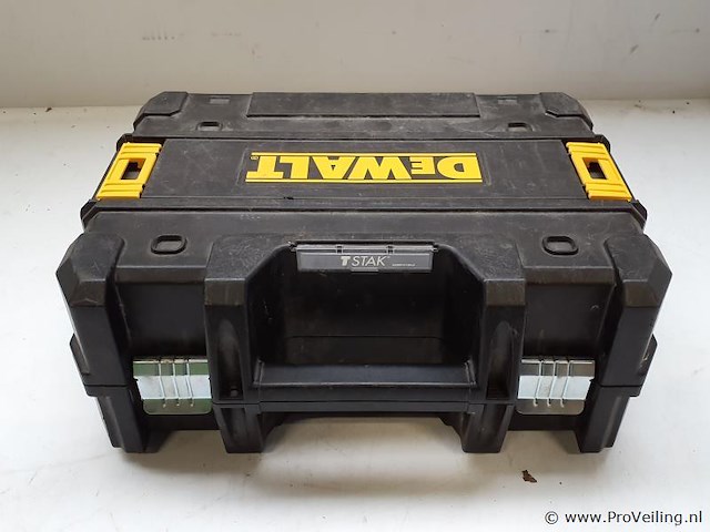 Dewalt tstak gereedschapskoffer - afbeelding 1 van  3