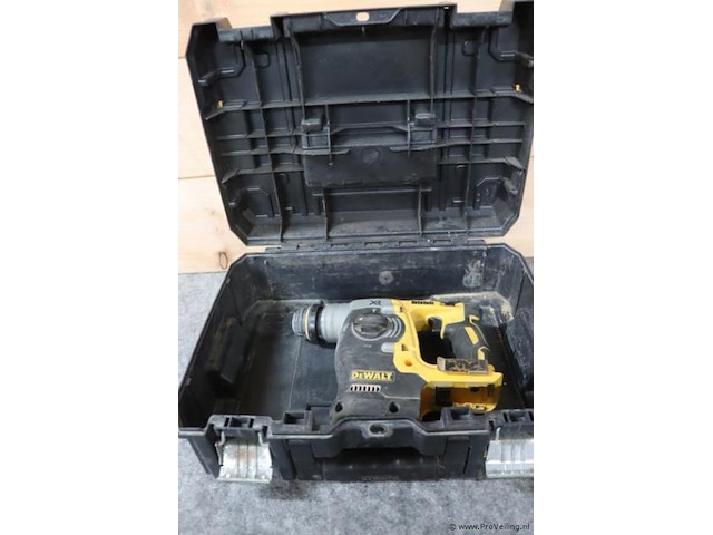 Dewalt xr accu combihamer, 18v, incl. opbergkoffer - afbeelding 1 van  6