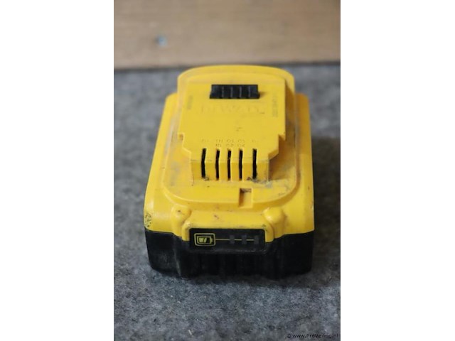 Dewalt xr accu dcb184, 18v, 5.0ah - afbeelding 2 van  3