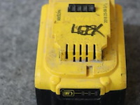 Dewalt xr accu dcb184, 18v, 5.0ah - afbeelding 2 van  3