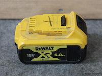 Dewalt xr accu dcb184, 18v, 5.0ah - afbeelding 1 van  3