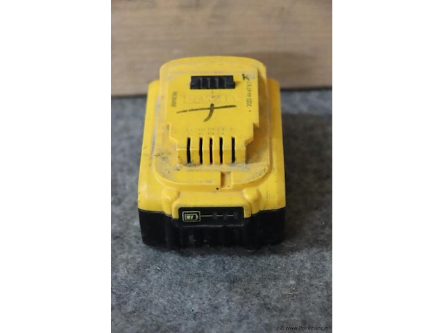 Dewalt xr accu dcb184, 18v, 5.0ah - afbeelding 2 van  3