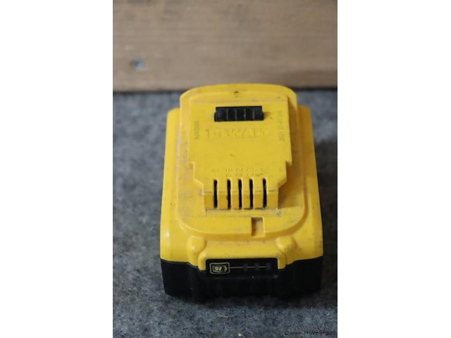 Dewalt xr accu dcb184, 18v, 5.0ah - afbeelding 2 van  3