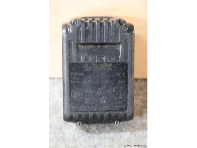 Dewalt xr accu dcb184, 18v, 5.0ah - afbeelding 3 van  3