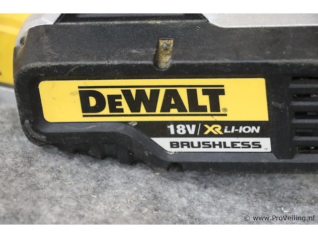 Dewalt xr accu schaafmachine dcp580, 18v, type 1 - afbeelding 2 van  7