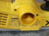 Dewalt xr accu schaafmachine dcp580, 18v, type 1 - afbeelding 5 van  7