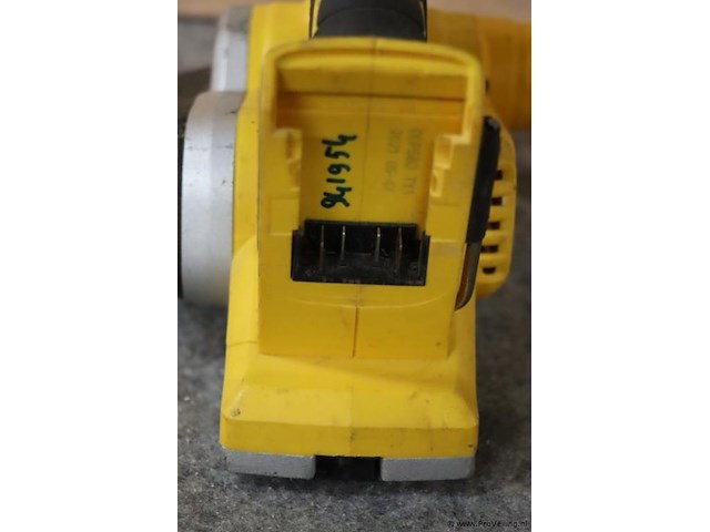 Dewalt xr accu schaafmachine dcp580, 18v, type 1 - afbeelding 7 van  7