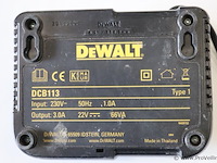 Dewalt xr acculader dcb113 - afbeelding 3 van  3