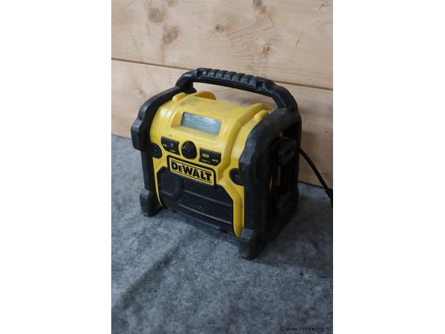 Dewalt xr bouwradio dcr019 dcr019-qw, type 1 - afbeelding 1 van  6