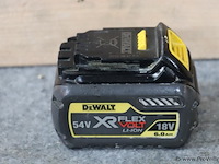 Dewalt xr flexvolt accu dcb546, 54v, 5.0ah - afbeelding 1 van  3