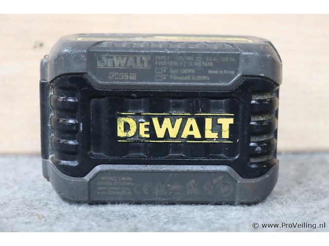 Dewalt xr flexvolt accu dcb546, 54v, 5.0ah - afbeelding 3 van  3