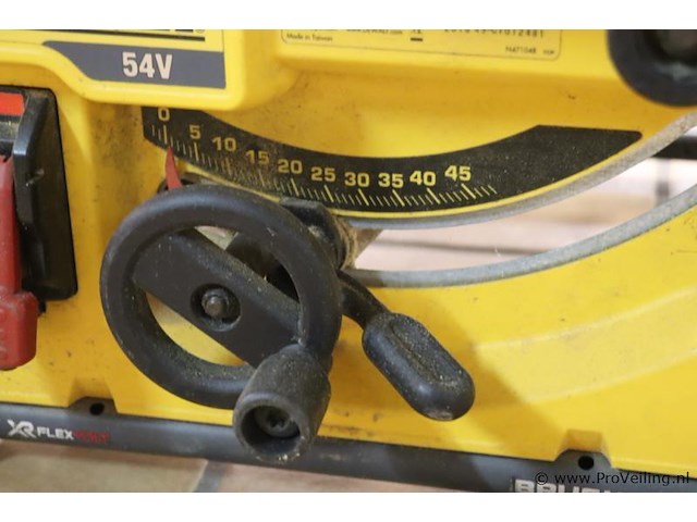 Dewalt xr flexvolt accu tafelzaag dcs7485, 54v, type 1 - afbeelding 2 van  10