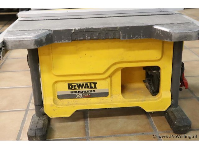Dewalt xr flexvolt accu tafelzaag dcs7485, 54v, type 1 - afbeelding 6 van  10