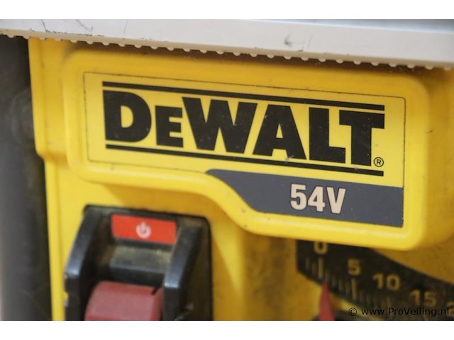 Dewalt xr flexvolt accu tafelzaag dcs7485, 54v, type 1 - afbeelding 10 van  10