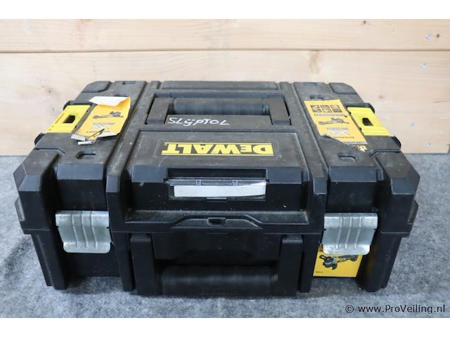 Dewalt xr haakse slijper dcg405, 18v, type 1 incl. opbergkoffer - afbeelding 8 van  8