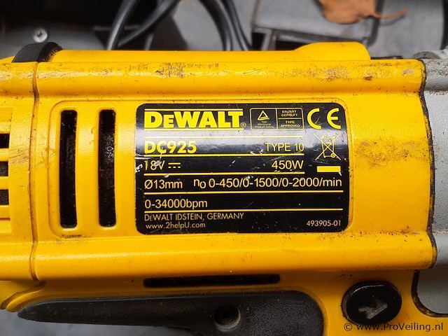 Dewalt xrp accu klopboormachine dc925 493905-01 - afbeelding 6 van  7