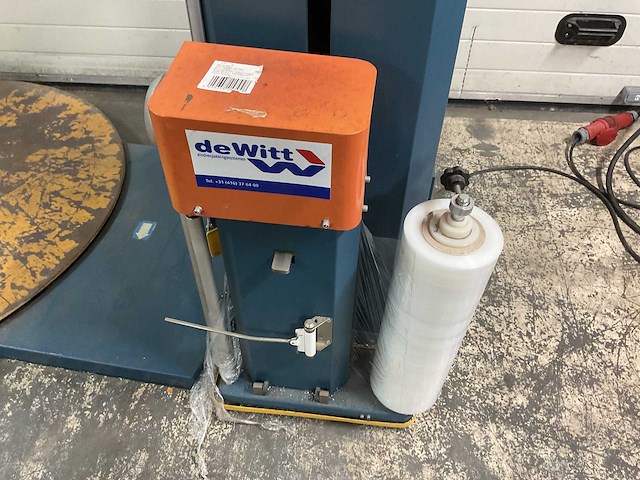 Dewitt wp2 palletfoliewikkelaar - afbeelding 4 van  7
