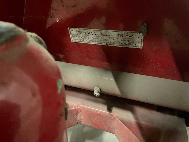 Df hand hydraulische palletwagen - afbeelding 9 van  11