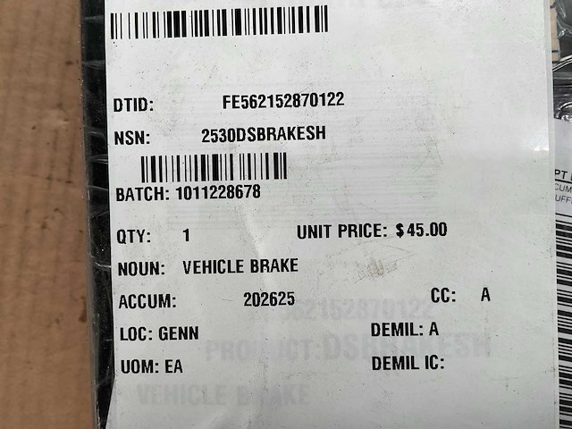 Dfc brake shoes (2x) - afbeelding 3 van  3