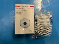 Dfnd cupmodel ffp2 met ventiel stofmasker - afbeelding 4 van  4